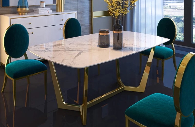Italian Luxury Dining-Table-Set