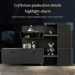 Foshan Genuine Factory Leather Bookcase Nordic Light Luxury Modern Bookshelf