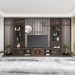 Living Room Television Cabinet Wood Entertainment Consoles Display Rack TV